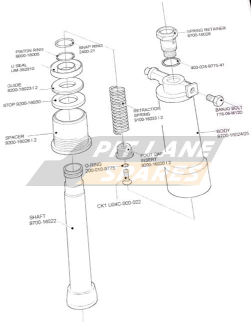 FRONT AIR JACK ASSY Diagram